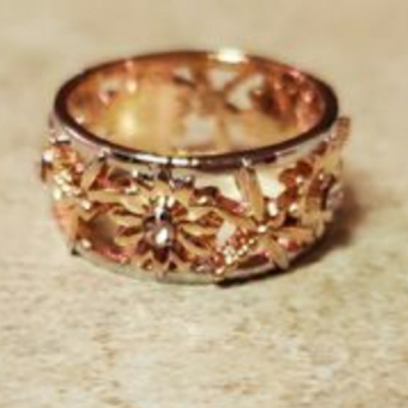 NNT Sunflower dragonfly ring 7, 8, 9, 10 available - Picture 2 of 5